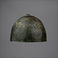 Highly Decorated Caucasian Bronze Helmet