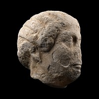 Roman Marble Head of a Woman