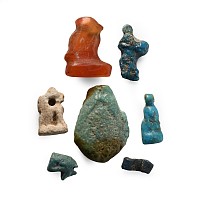 Egyptian Amulet Bead Collection