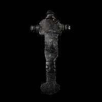 Large Anglo-Saxon Bronze Cruciform Brooch