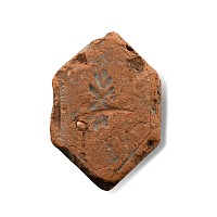 Roman Hexagonal Tile with Motif