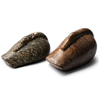 Large Mesopotamian Style Stone Duck Weight Group