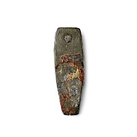 Anglo-Saxon Bronze Miniature Zoomorphic Strap End