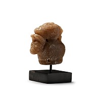 Western Asiatic Style Stone Bull Statue