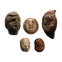 Roman Face Artefact Collection