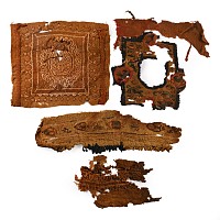Egyptian Coptic Textile Fragment Group