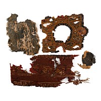 Egyptian Coptic Textile Fragment Group