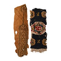 Egyptian Coptic Textile Fragment Group
