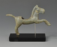 Roman Rearing Horse Statuette