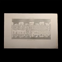 Very Large Egyptian Expedition Lithograph of the Hypogees Papyrus Manuscript from Thebes