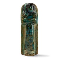 Egyptian Turquoise Faience Shabti of Prince Khaemwaset