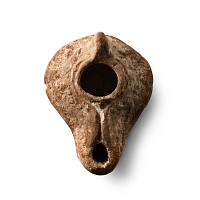 Late Roman Terracotta Oil Lamp