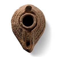 Late Roman Terracotta Oil Lamp