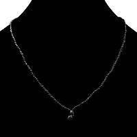 Roman Black Glass Bead Necklace String