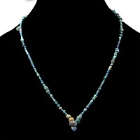 Achaemenid Blue Glass Bead Necklace String