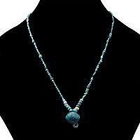 Achaemenid Blue Glass Bead Necklace String