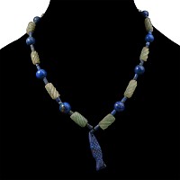Lapis Lazuli and Hardstone Bead Necklace String