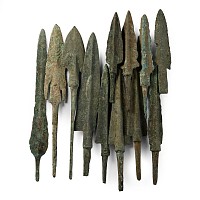 Luristan Bronze Arrowhead Collection