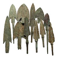 Luristan Bronze Arrowhead Collection