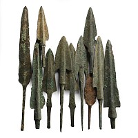 Luristan Bronze Arrowhead Collection