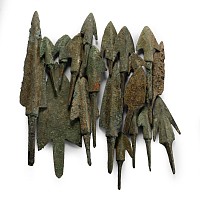 Greek and Luristan Bronze Arrowhead Collection