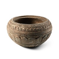 Mesopotamian Decorated Stone Vessel