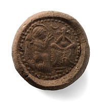 Christian 'Angel of the Sepulchre' Terracotta Pilgrim's Token