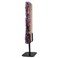 Large Agate and Amethyst Column Display