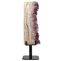 Large Agate and Amethyst  Column Display