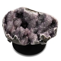 Mounted Amethyst Crystal Display