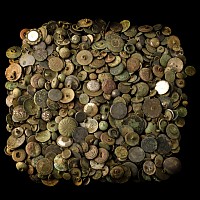 Post Medieval Bronze Button Collection