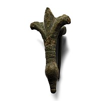 Roman Bronze Serpent Plate Brooch