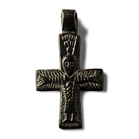 Byzantine Bronze Cross Pendant