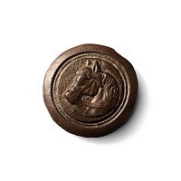 Georgian Bronze Horse Mount