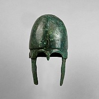 Greek Bronze Chalcidian-Type Helmet