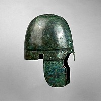 Greek Bronze Chalcidian-Type Helmet