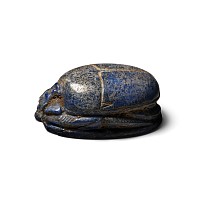 Egyptian Lapis Lazuli Scarab