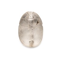 Egyptian Rock Crystal Scarab