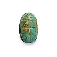 Egyptian Turquoise Scarab