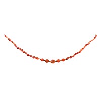 Western Asiatic Carnelian and Gold Bead Necklace