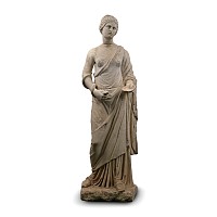 Roman Statue of the Goddess Hygeia with Later Restorations