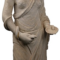 Roman Statue of the Goddess Hygeia with Later Restorations