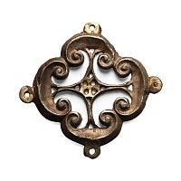 Medieval Silver-Gilt Mount