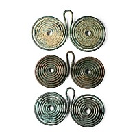 Bronze Age Coiled Spectacle Pendant Group