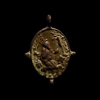 Pope Sixtus V Bronze Pendant