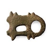 Late Anglo-Saxon Bronze Harness Fitting
