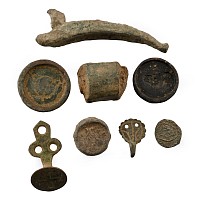 Celtic to Post Medieval Bronze Artefact Group