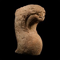 Roman Marble Gryphon Trapezophoros Section