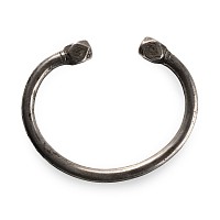 Large Western Asiatic Silver Bracelet