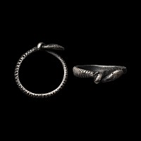 Romano-Egyptian Silver Snake Ring